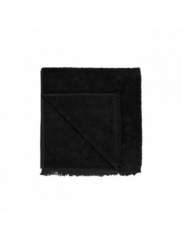 Blomus Ręcznik kąpielowy "Frino" w kolorze czarnym - 140 x 70 cm