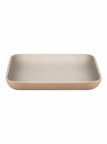 Blomus Ablageschale "Herba" in Beige - (B)25 x (H)3 x (T)25 cm