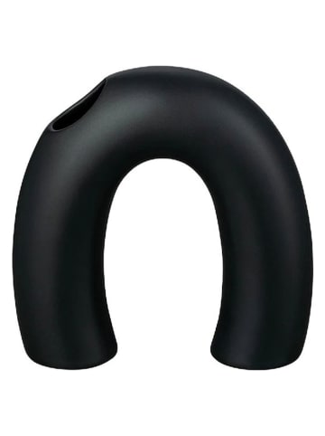 Blomus Vase ''Kagetsu'' in Schwarz - (B)13 x (H)13 cm