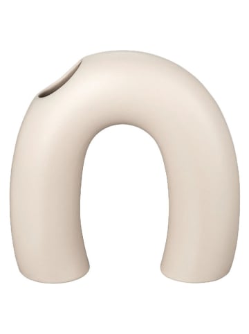 Blomus Vaas "Kagetsu'' crème - (B)18 x (H)6 cm