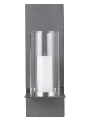 Blomus Wandleuchter "Finca" in Anthrazit - (B)19 x (H)52 x (T)21 cm