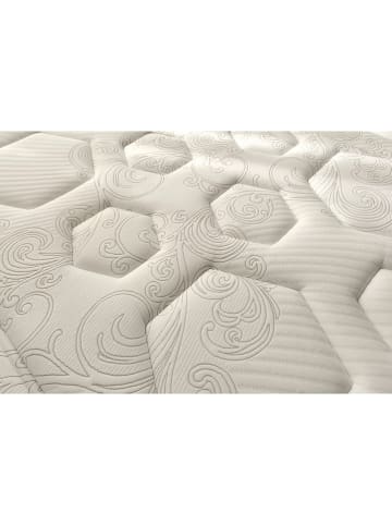 Moonia Binnenveringsmatras "Hexaflex" wit/beige