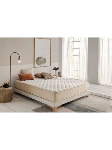 Moonia Schaummatratze "Magic Plus Gel" in Weiß/ Beige