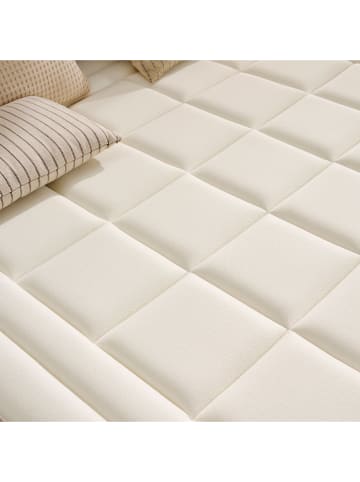 Moonia Matras "Eco Nature" crème - (B)200 x (H)30 x (D)200 cm