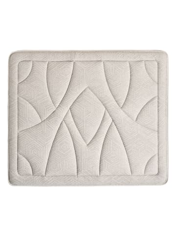 Moonia Matratze "Biocrystal Gold Spring" in Hellgrau/ Weiß