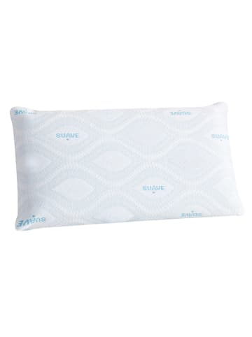 Moonia Kissen "Spheres technical" in Weiß