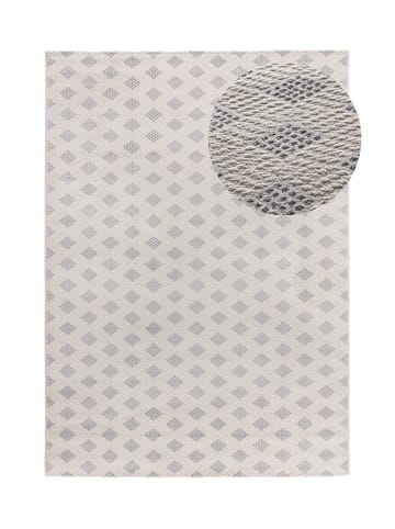 Atticgo Laagpolig tapijt "Baresa" crème/zilverkleurig