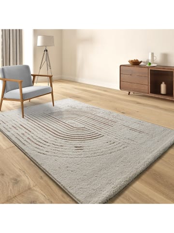 Moma Laagpolig tapijt "Candela" beige/lichtbruin