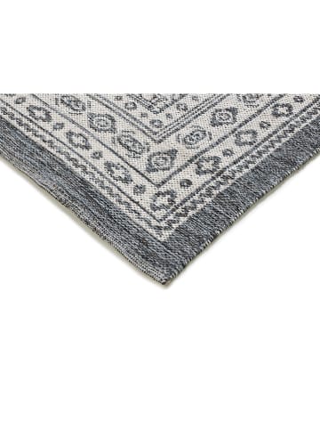 Moma Kurzflor-Teppich ''Chandia'' in Blau