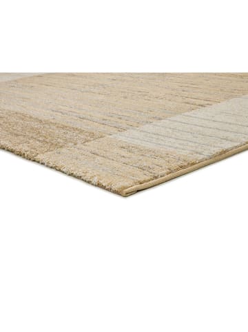 Atticgo Kurzflor-Teppich "Craft" in Beige/ Camel