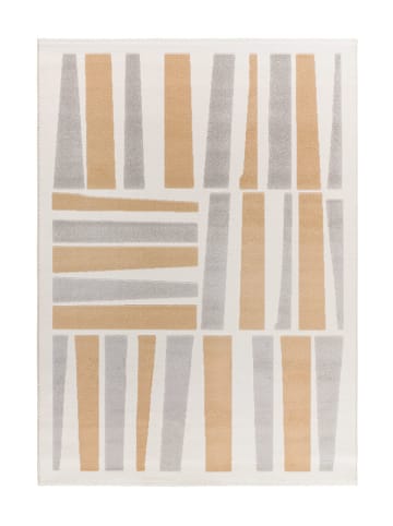 Atticgo Dywan "Flora" w kolorze kremowo-szaro-jasnobrązowym