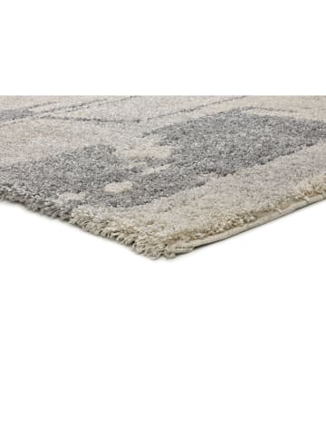 Atticgo Kurzflor-Teppich "Helia" in Blau/ Creme