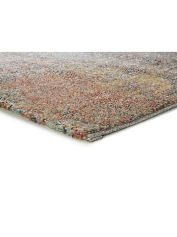 Moma Kurzflor-Teppich ''Parma'' in Blau/ Beige