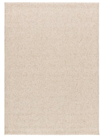 Moma Kurzflor-Teppich "Petra" in Creme