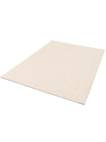 Moma Kurzflor-Teppich "Petra" in Creme