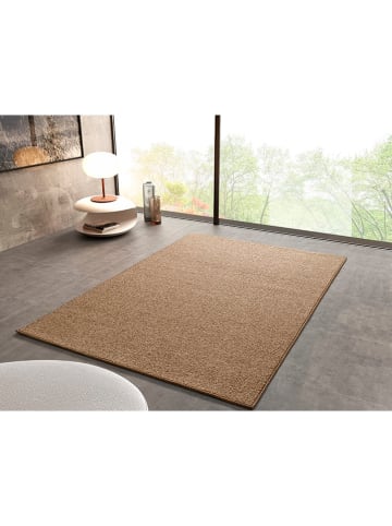 Moma Laagpolig tapijt "Petra" lichtbruin