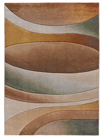 Moma Kurzflor-Teppich ''Sora'' in Bunt