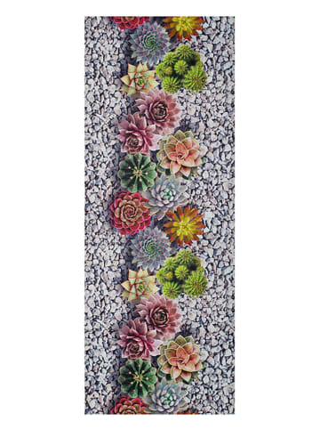 Atticgo Chodnik "Sprinty" w kolorze szarym ze wzorem