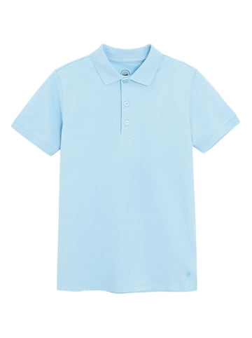 COOL CLUB 2-delige set: poloshirts lichtblauw/wit