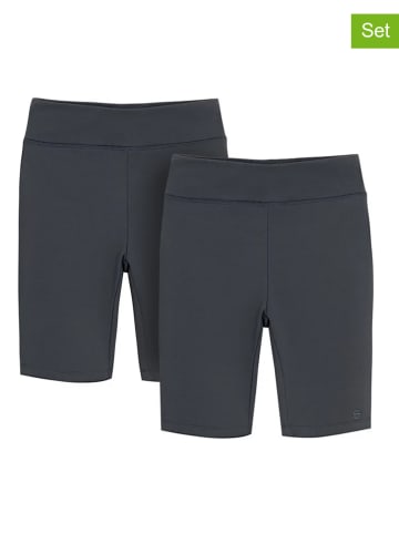 COOL CLUB 2er-Set: Radlerhosen in Schwarz