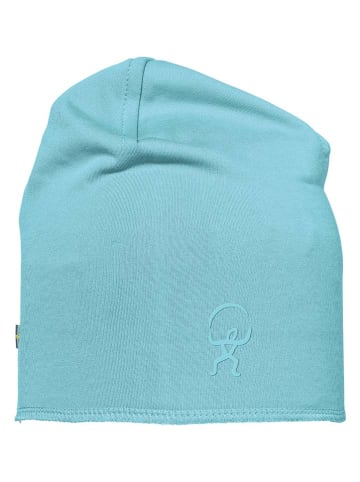 Isbjörn Beanie "Panda" in Hellblau