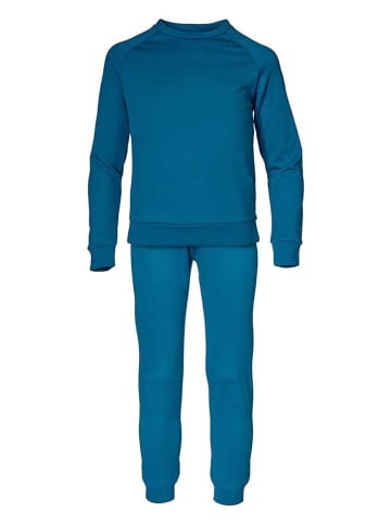 Isbjörn 2tlg. Outfit "Panda" in Blau