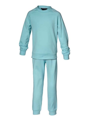 Isbjörn 2tlg. Outfit "Panda" in Hellblau