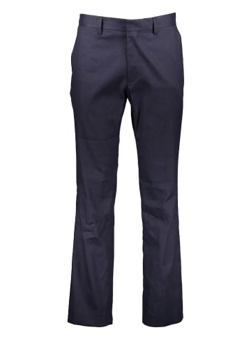 Gant Stoffen broek - regular fit - donkerblauw