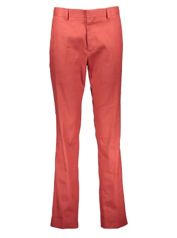 Gant Stoffen broek - regular fit - koraalrood