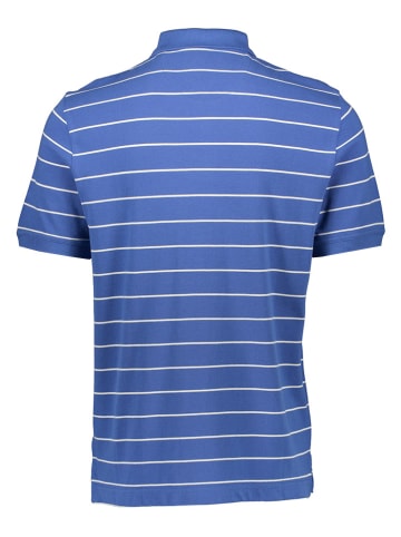 Gant Poloshirt blauw/wit