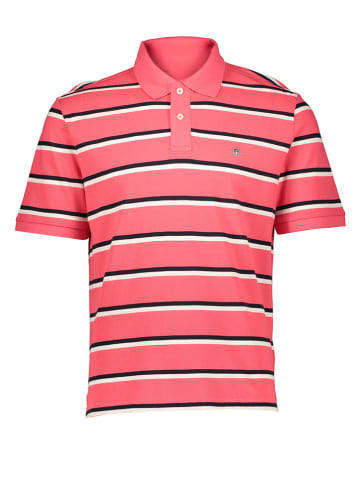 Gant Poloshirt rood/wit/zwart
