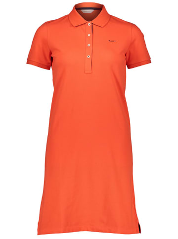 Gant Sukienka polo w kolorze pomarańczowym
