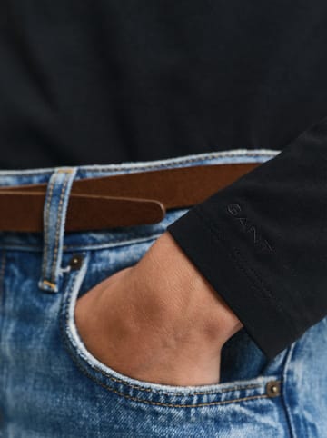 Gant Longsleeve in Schwarz