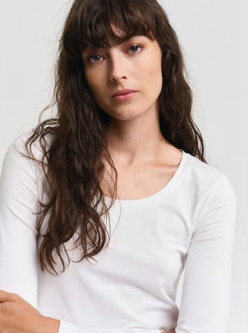 Gant Longsleeve in Weiß