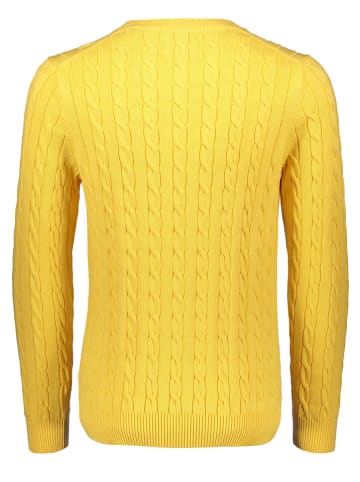 Gant Sweter w kolorze żółtym