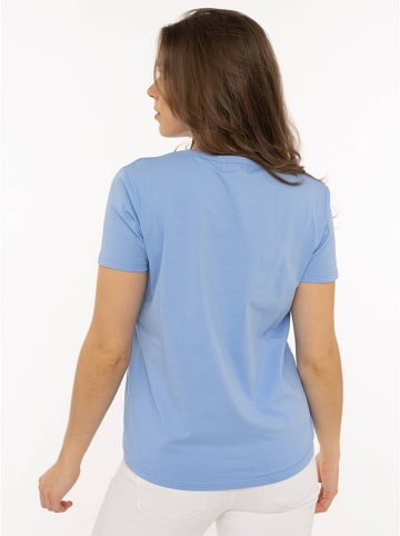 Zwillingsherz Shirt "Always Believe" lichtblauw