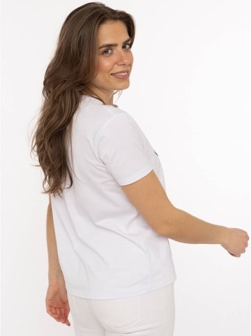 Zwillingsherz Koszulka "Wild Heart" w kolorze białym