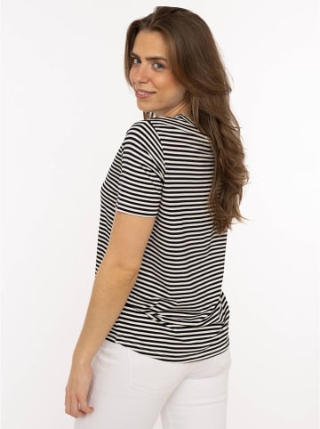 Zwillingsherz Shirt "Positive Vibes" wit/zwart