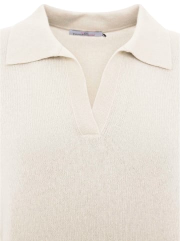 Zwillingsherz Koszulka polo w kolorze beżowym