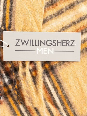 Zwillingsherz Sjaal geel