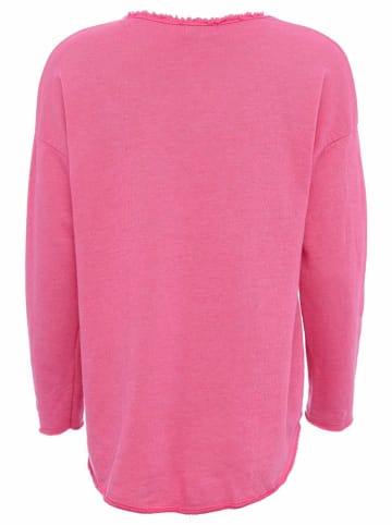 Zwillingsherz Sweatshirt "Positive Mind" in Pink