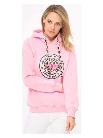 Zwillingsherz Hoodie "Kelly" lichtroze