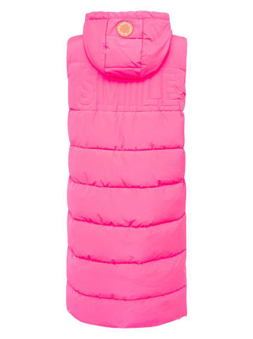 Zwillingsherz Steppweste "Smile" in Pink