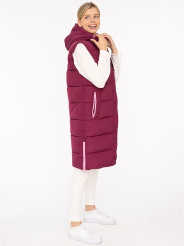 Zwillingsherz Steppweste "Smile" in Lila