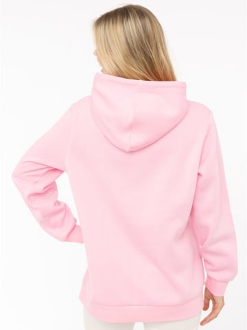 Zwillingsherz Bluza "Happiness Vibes" w kolorze jasnoróżowym