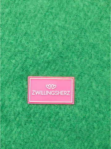 Zwillingsherz Sjaal "Fluffy" groen