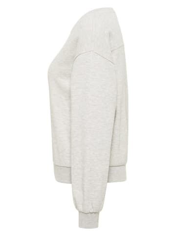 Mustang Sweatshirt in Hellgrau