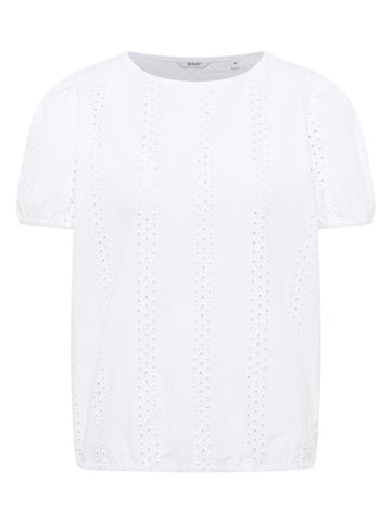 Mustang Bluse in Weiß