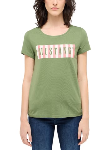 Mustang Shirt in Grün