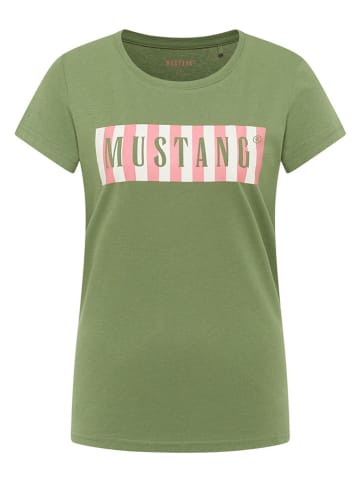 Mustang Shirt in Grün